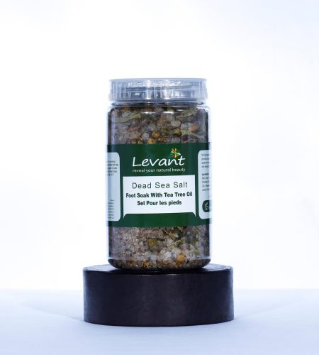 Dead Sea Salts Foot Soak With Tea Tree Oil And Chamomile Flower