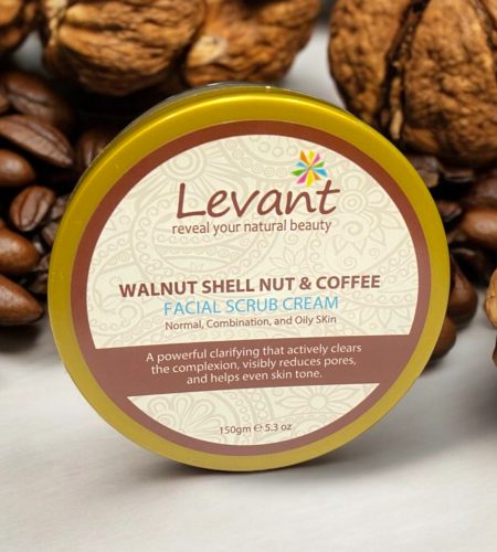 WALNUT SHELL NUT&COFFEE-FACIAL SCRUB CREAM