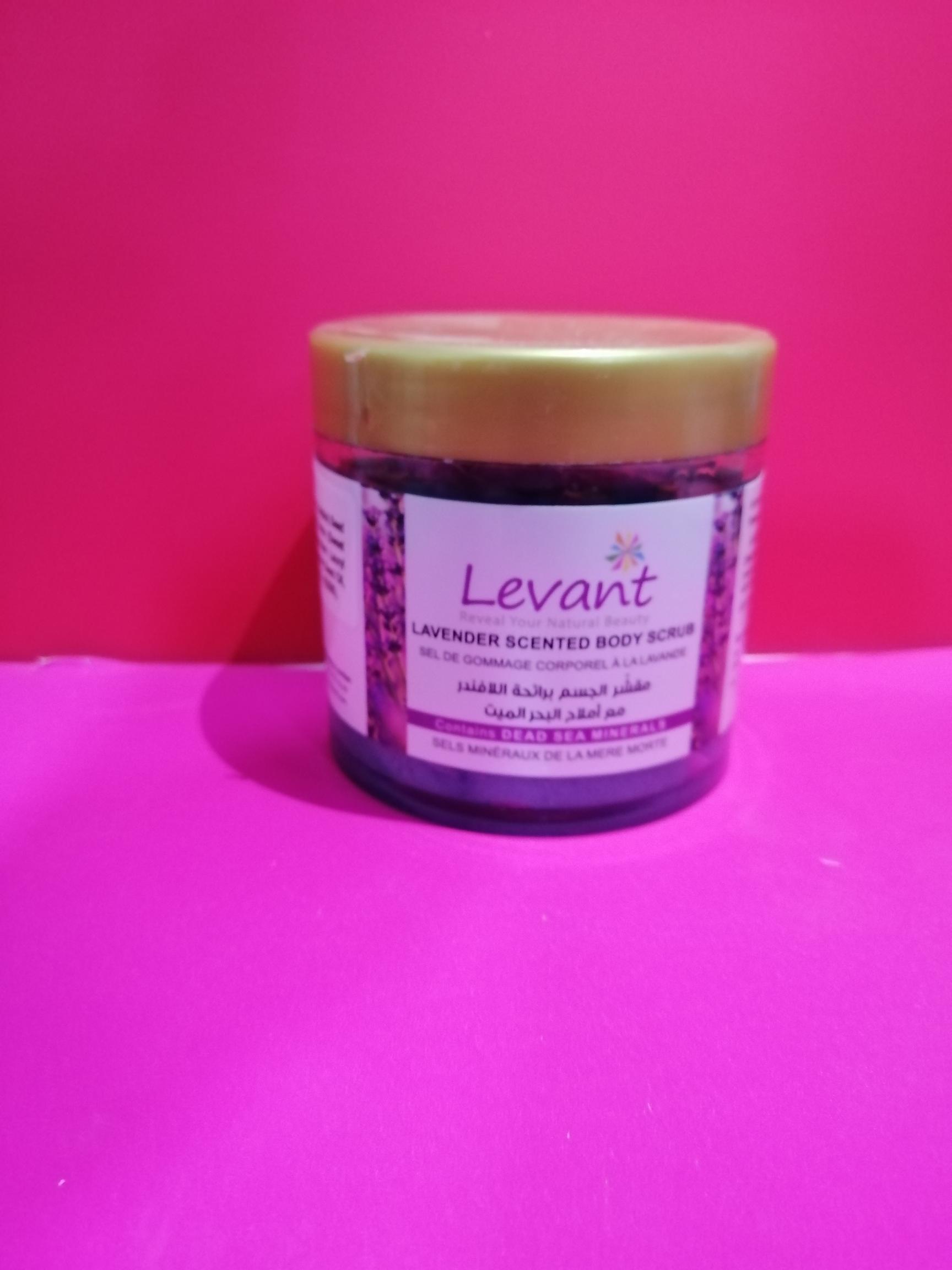 LAVENDER SCENTED BODY SCRUB